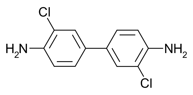 3,3 DCB Structural Formula